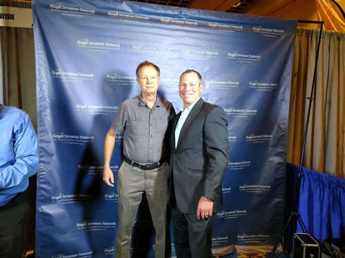 Jeff Barnes with John Mackey
